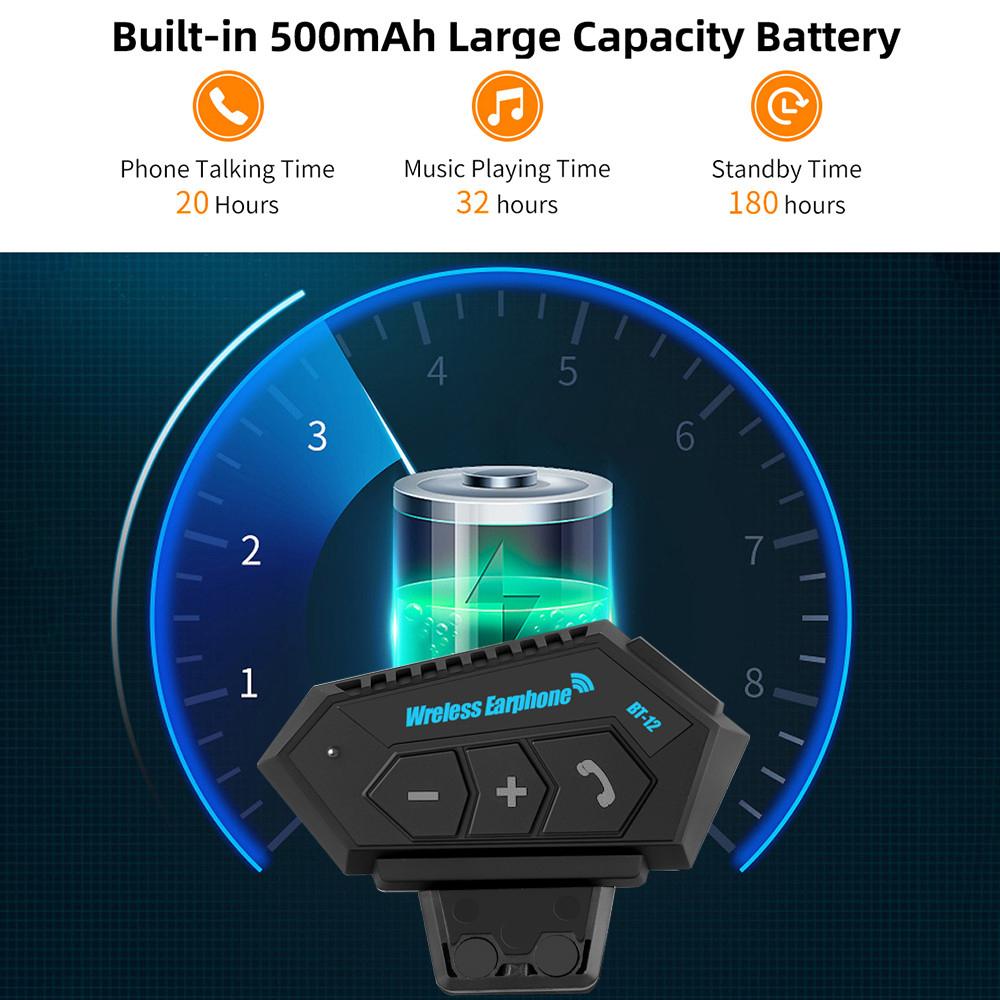 Bluetooth мотоциклетный шлем гарнитура наушники беспроводной мотоцикл громкой связи стерео наушники динамик шумоподавление с микрофоном