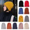 New Fashion Casual Hat Soft Slouchy Bonnet Wool Knit Beanies Ski Hat Hedging Cap