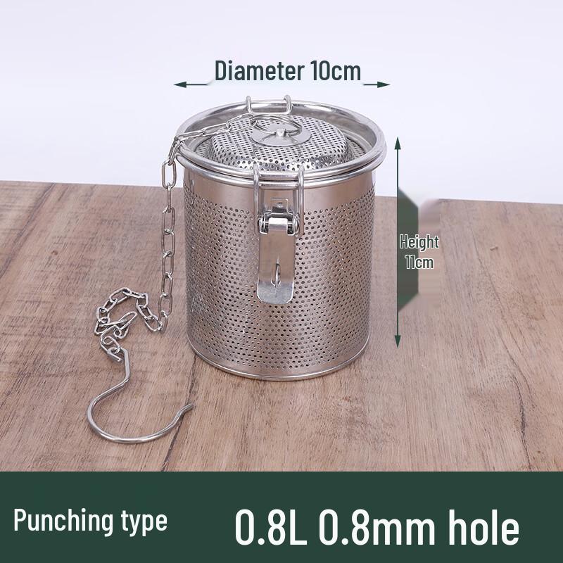 Multi-purpose Cylindrical Stainless Steel Strainer