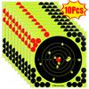 5/10PCS Square Target Pasters Reactive Splatter Targets Sticker Paper 8 Inch Self Adhesive Stickers Shooting Training Accessory