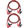 Alligator Clips To Banana Plug Test Cable Lead Connector Dual Probe Crocodile Clip Electrical Test Lead for Multimeter Testing