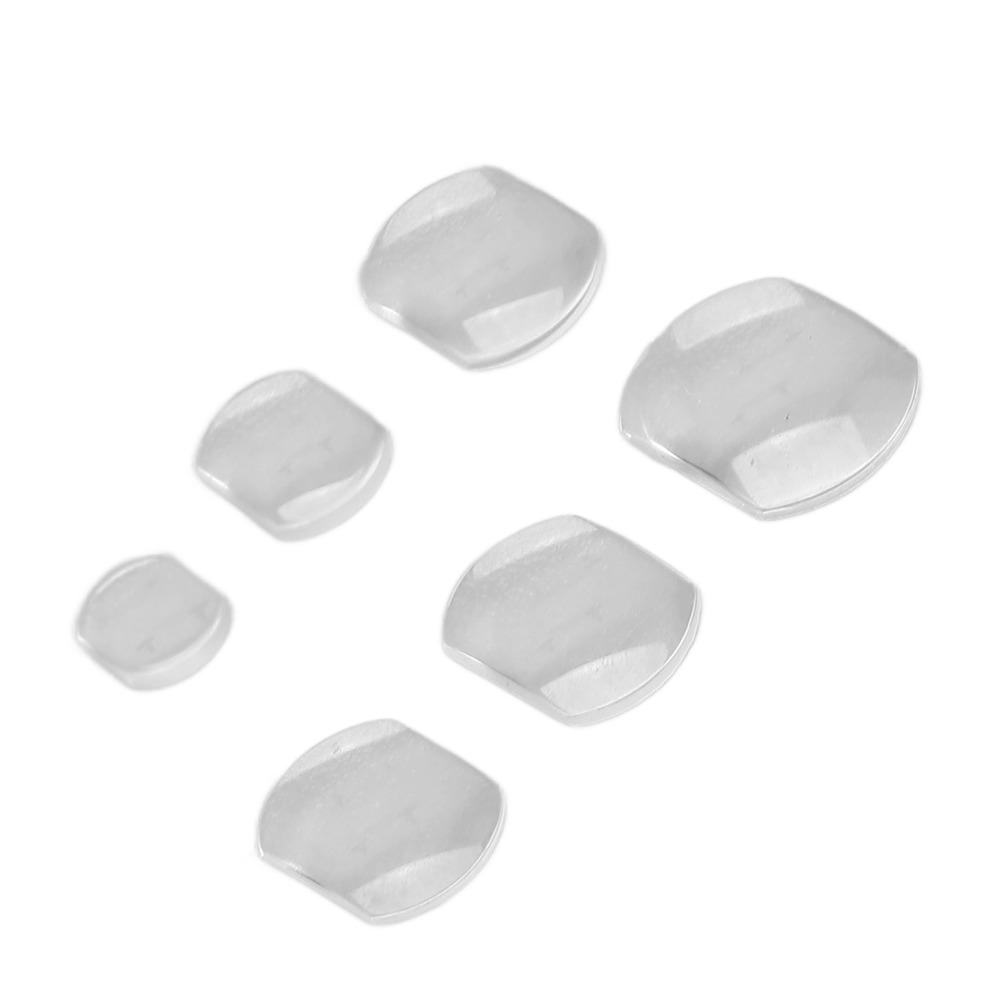 Набор из 6 шт. Выпуклая линза Увеличительное стекло Аксессуары для часовщиков Портативный инструмент для увеличения деталей часов Выпуклость Детали часов