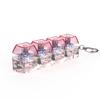 4 Keys Mechanical Keyboard Axis Tester Button Keycaps Office Decompression Toys Calming Stress Relief Keychain Gifts