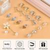 2Pcs Stainless Steel Ear Clips Without Piercing Earrings Parts Findings For Women Ear Clip On Earrings Converter Diy Jewelry