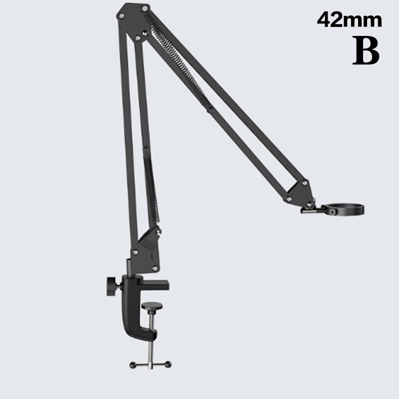 Flexible Microscope Arm Stand Adjustable Metal Bracket Microscope Mount Compatible With Dm4 Dm7 Dm9 Ms1 Ms3