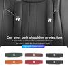 For Volkswagen VW Suede Car Seat Belt Protector Pad Shoulder Strap Cover Golf Jetta Passat mk4 mk5 mk6 CC B5 B6 B7 Golf 4