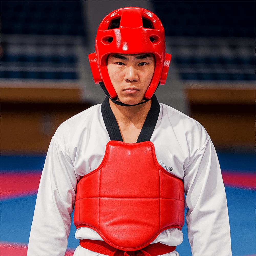 Портативный шлем для муай-тай S/M/L Шлем для кикбоксинга Профессиональная экипировка для тхэквондо Боевой спорт
