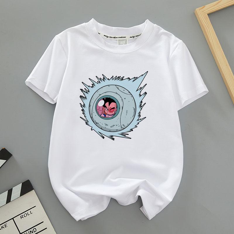 Seven Dragon Ball Shortsleeved Tshirt  Male Super Saiyan Goku Beegita  Childrens  Adults Summer HalfSleeve Shirt