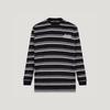 Adidas Unisex Casual Striped Long-Sleeve T-Shirt