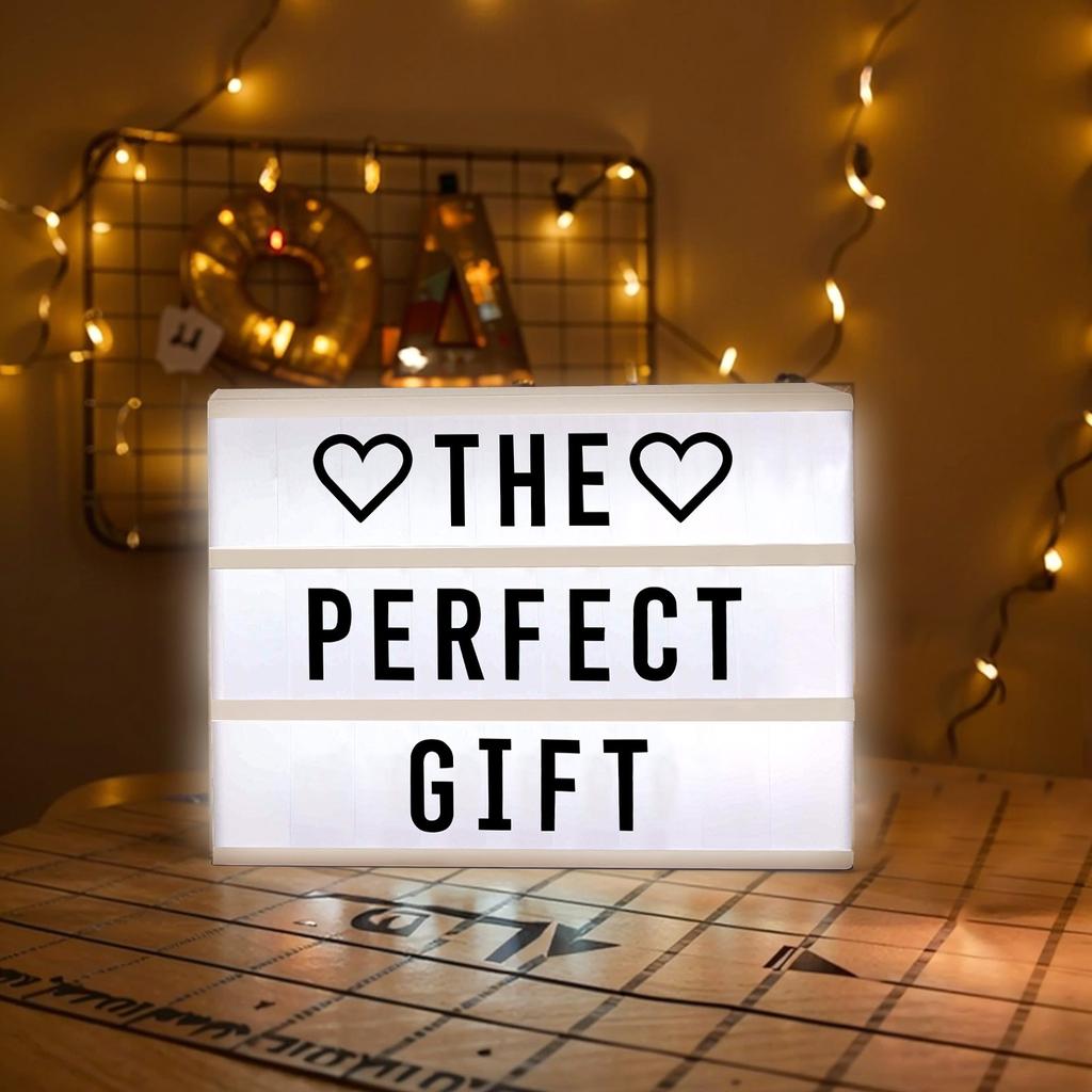 Световой короб с буквами, светодиодный световой короб, декор детской спальни, световой знак для детского душа, доска с буквами, подарки для мальчиков, детей и влюбленных