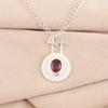 Родолит Драгоценный камень Ювелирные изделия из стерлингового серебра 925 пробы Ручная работа Подвеска 1,4" Для свадьбы PP-57-14