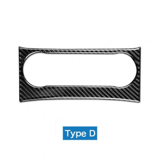 Airspeed для Mercedes Benz C Class W204 Аксессуары 2010-2013 Карбоновый салон автомобиля Центральная консоль Панель Крышка Отделка