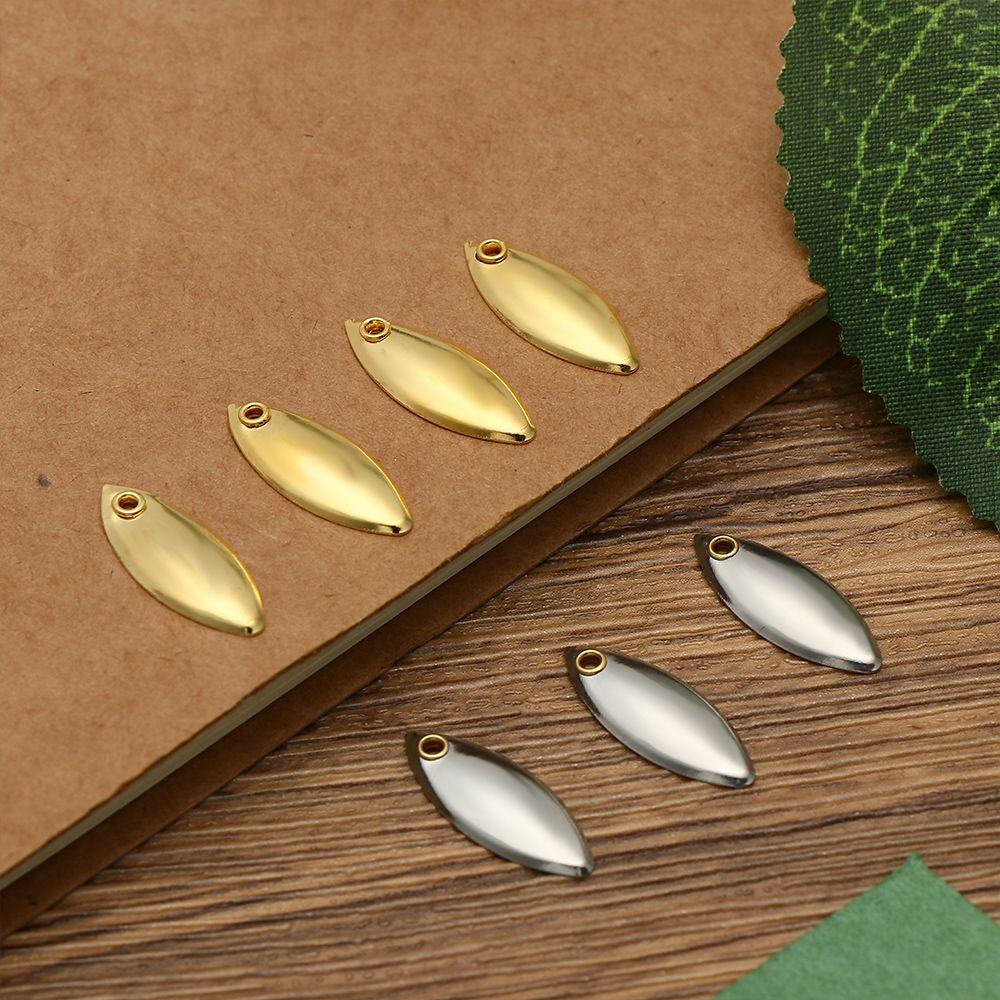 Бас Гладкий Никелевый Блесна VIB Приманка Рыболовный Аттрактор Спиннер Лепестки Металл ИвовыйМеталл