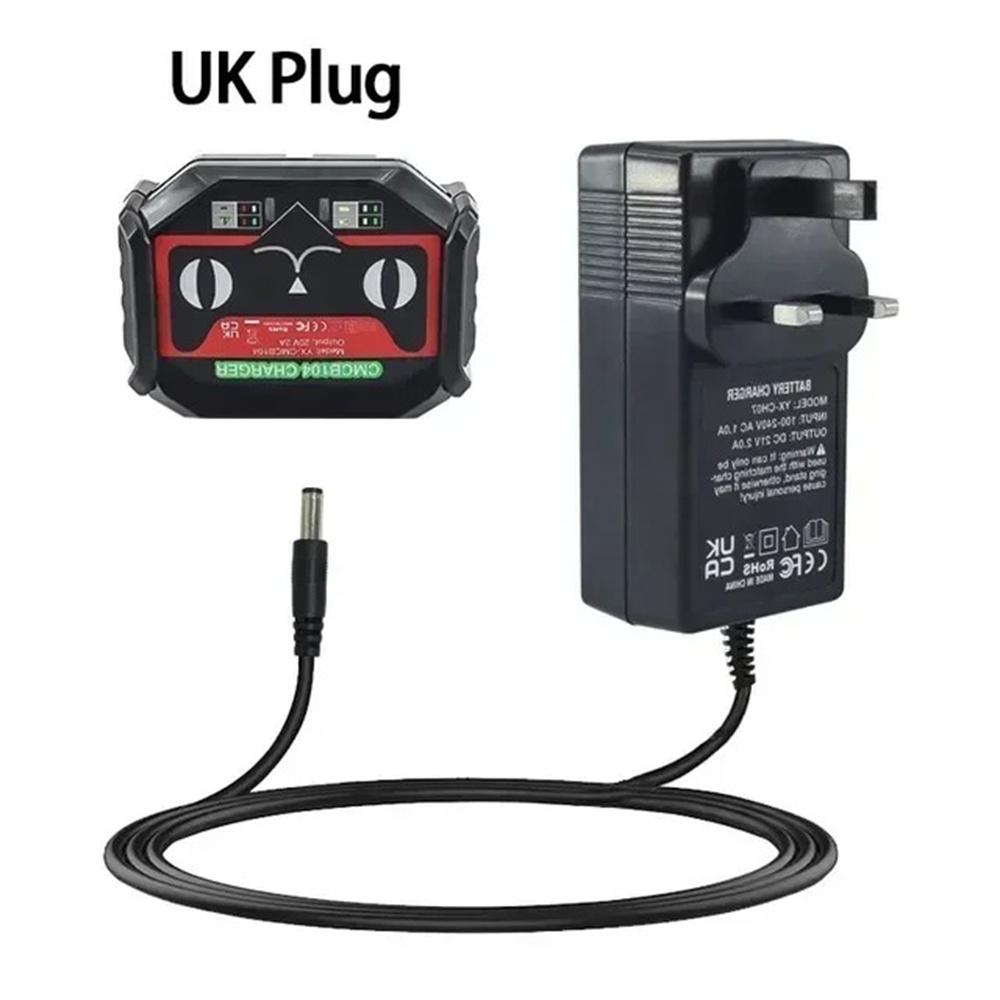 Зарядное устройство для аккумулятора с вилкой для Великобритании для литий-ионного аккумулятора серии Craftsman V20 20V MAX