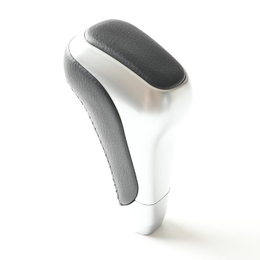 Superior Quality Leather Shift Knob for For TOYOTA For 4RUNNER and For TUNDRA Durable and Stylish Black Silver