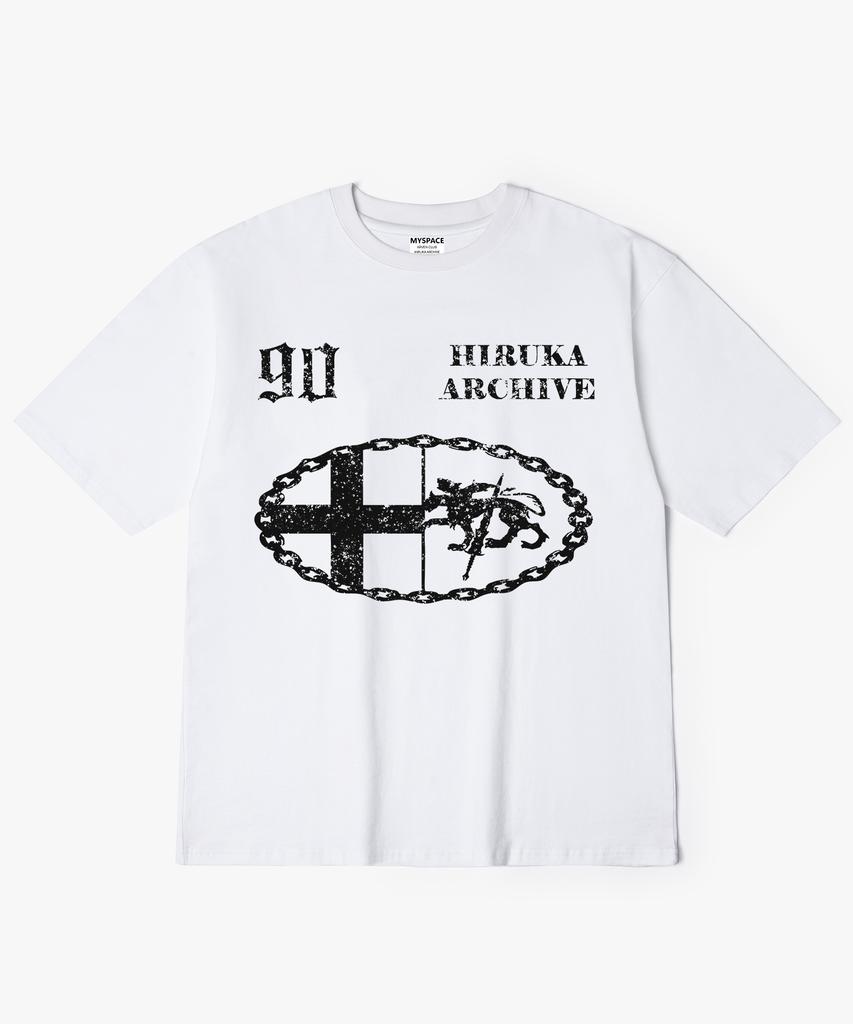 Цепочка Hilukaakaibeu Футболка с коротким рукавом Ninety