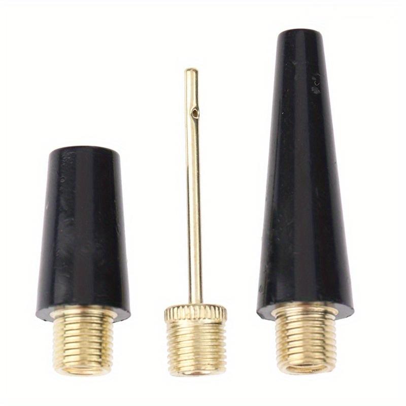 3pcs Nozzle Adapter Gym Ball Manual Hand Pump Needle Set Outdoor Soccer Volleyball Air Inflating Portable Multifunction Sports