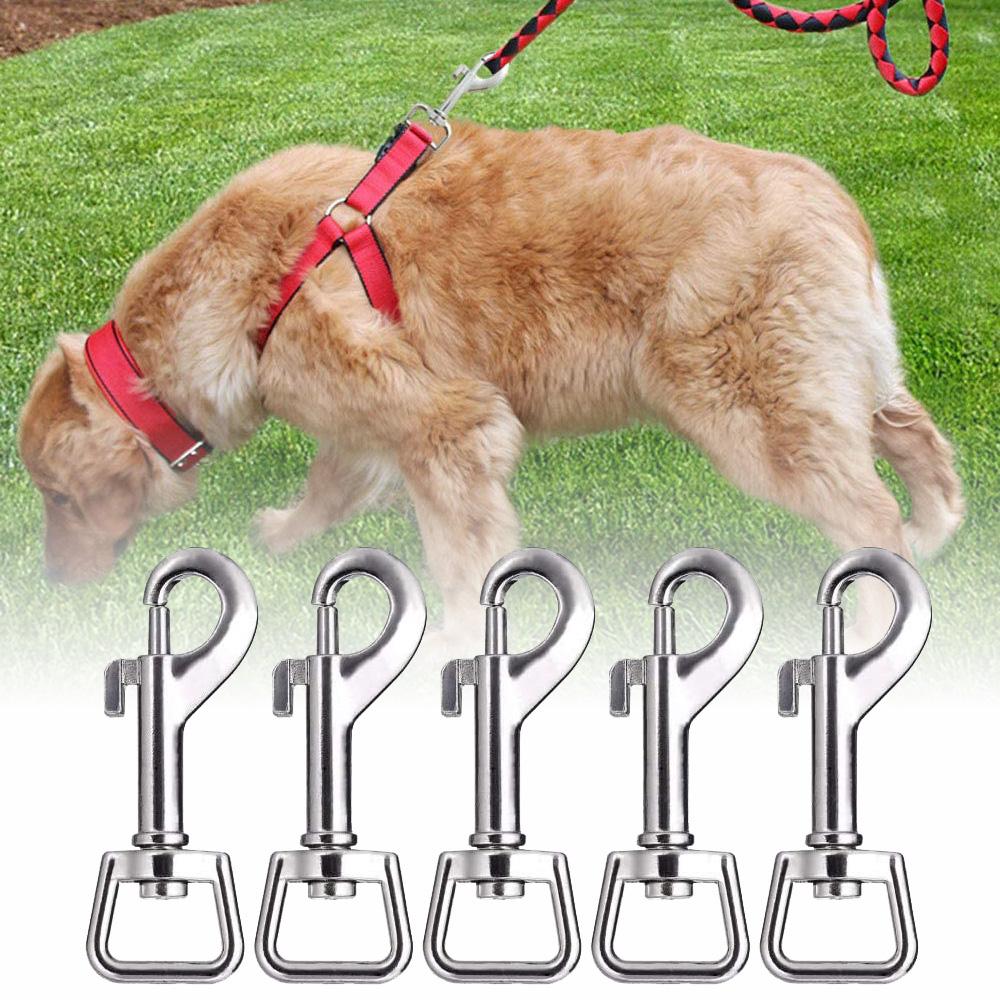 Keychain Buckle Trigger Dog Lead Straps Hook Dog Collar Buckle Swivel Snap Hook Swivel Clasp