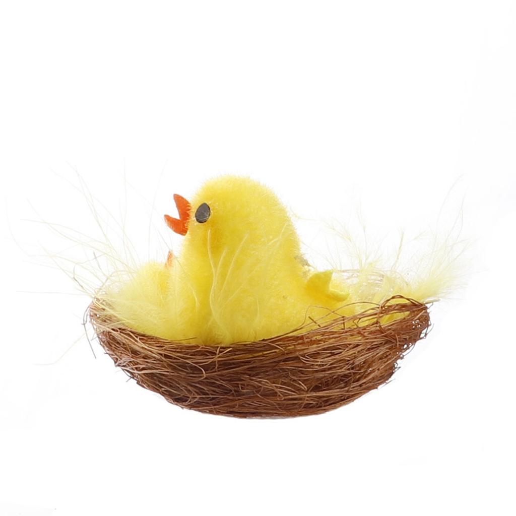Пасхальное украшение Милый цыпленок Украшение для дома Подарочная коробка Пасхальные цыплята