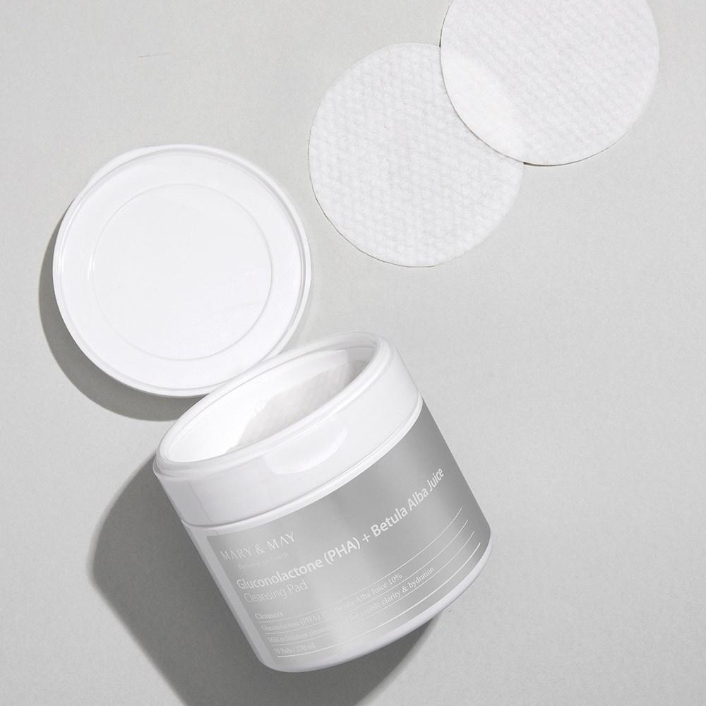 Mary & May Очищающие салфетки с глюконовой кислотой и березовым соком, 70 шт., 1 шт.