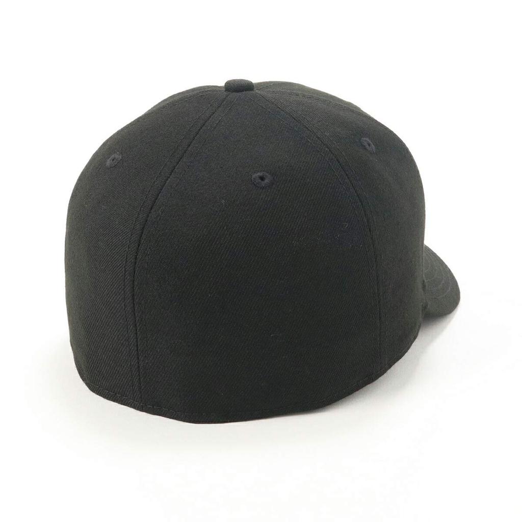 Крышка CAP 59FIFTY Basic Plain 7 PC5950 BASIC BLK SWHI [New Era] Черный/Белый 1/2