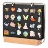 Pin Organizer Collection Brooch Pin Holder Display Storage Calendar 6 Pages