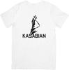 Музыкальная футболка Kasabian Унисекс Подходит для Мужчин Женщин Качественная Хлопковая Футболка