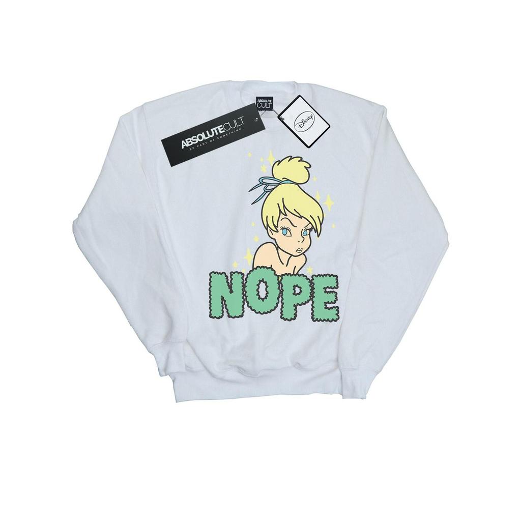 Disney Mens Tinker Bell Nope Sweatshirt