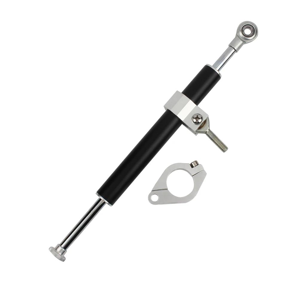 Universal Motorcycle Adjustable Steering Damper Stabilizer Aluminum Safe Control for Yamaha Kawasaki Suzuki Retrofit Accessories