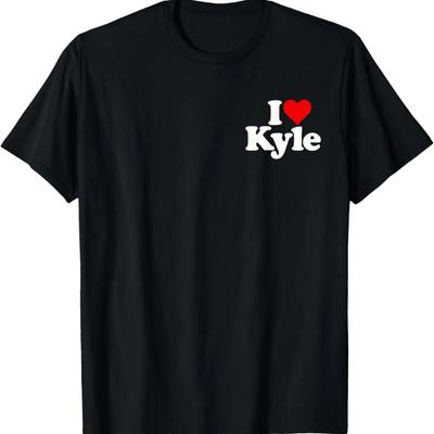 Я ЛЮБЛЮ ФУТБОЛКУ С СЕРДЕЧКОМ KYLE