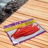 10PCS/Lot 135mm Artificial Sea Worms Lifelike Fishing Worms Fishing Bait for Freshwater Saltwater Bass Trout Fishing Tackle