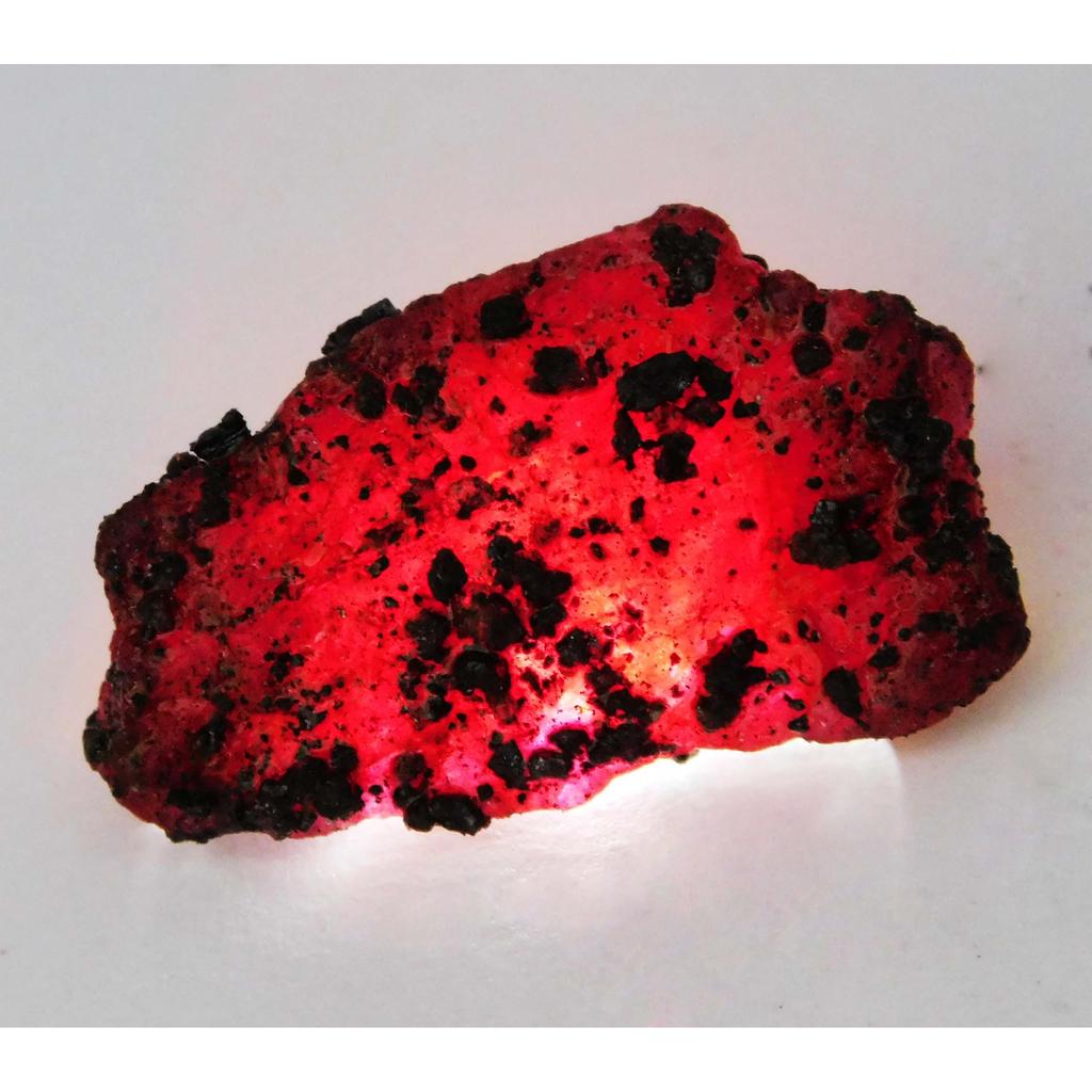 44 Ct Natural Red Ruby Huge Rough Earth Mined   Loose Gemstone