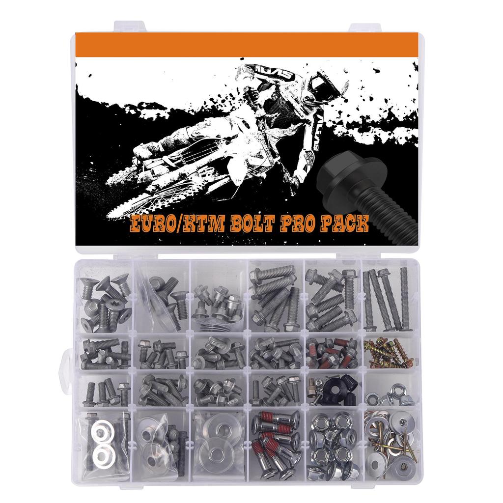 Screw Kit for KTM/Husqvarna Off-Road Motorcycles, 160/210 Pieces