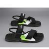 Men's Summer Lightweight EVA Non Slip PVC Sole Straps With Exposed Toes For Casual Beach Sports Sandals, Suitable For Outdoor Wear