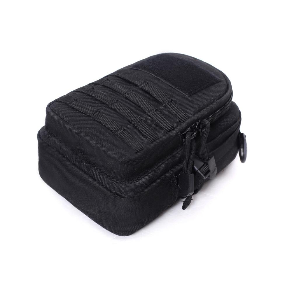 Чехол для кемпинга Huning, чехол для ключей с застежкой, сумка для аксессуаров, поясная сумка, сумка с подвеской и отделением, ткань Оксфорд 600D