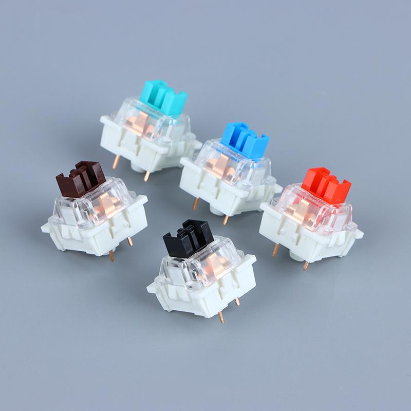 10 шт. Пылезащитный переключатель для оси механической клавиатуры, тактильные переключатели Mx, ось