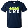 Lime Fresh Lime Slices Print TShirt Unisex Unisex Casual Cotton Tee Short Sleeve Citrus Fruit Graphic Unisex Tops