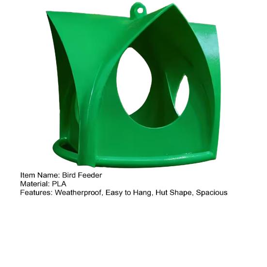 Подвесная кормушка для птиц в форме хижины, кормушка для колибри открытой конструкции, станция для кормления диких животных для сада, балкона, крыльца, для белок, колибри, зябликов, синиц