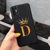 Чехол для Tecno Pova 2 LE7 LE7n Милая Корона Буквы Задняя Крышка Мягкий Силиконовый Чехол для Телефона Для Tecno Pova 2 Pova2 Coque Бампер Fundas