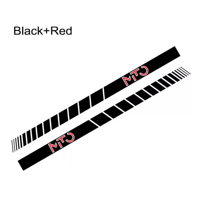 2pcs Car Side Skirt PVC Stickers Sport Graphics Vinyl Film Decals Decoration Kit Auto SUV Tuning For Alfa Romeo Mito qa9