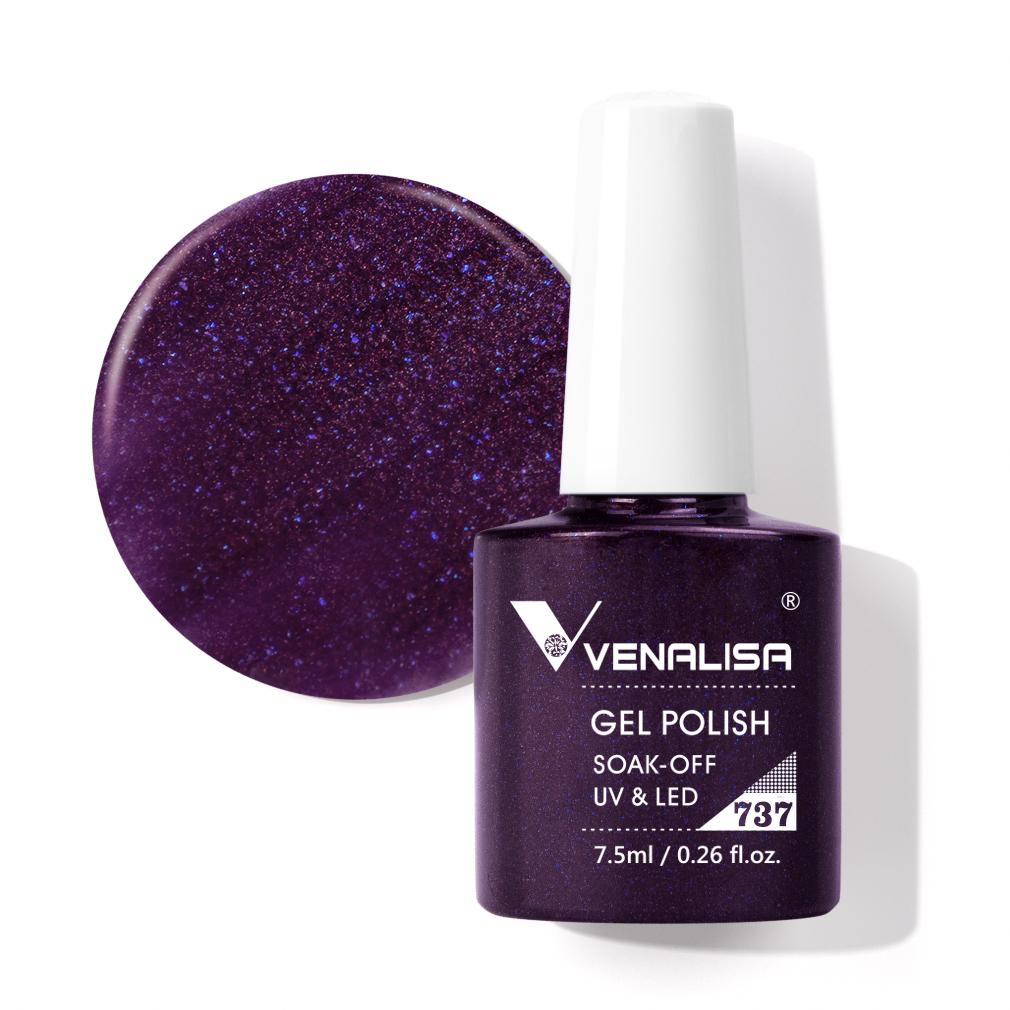 Venalisa 7,5 мл гель-лак для ногтей с блестками цветной гель-лак Soak Off UV LED 60 цветов на выбор