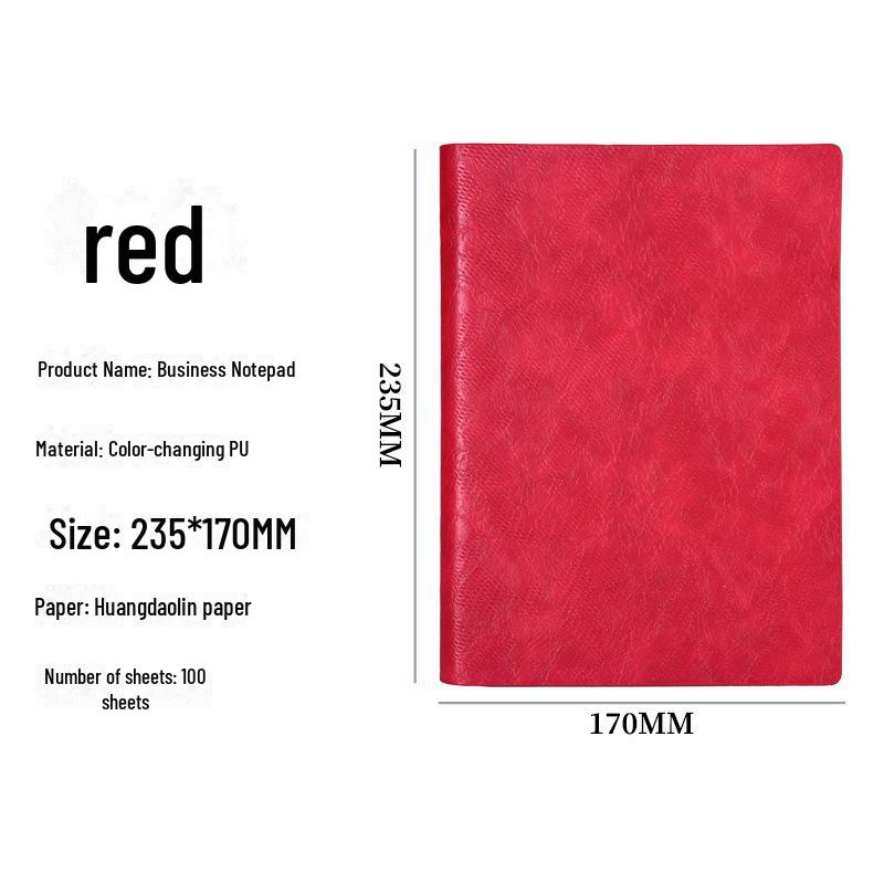 Блокнот А5: Супер толстый деловой блокнот с индивидуальным логотипом для офисных встреч