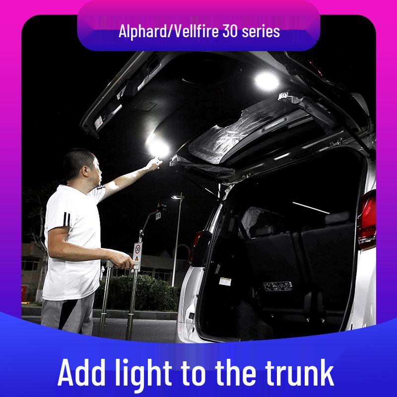Комплект освещения багажника и задней двери для Alphard 30 и Vellfire 20 серии