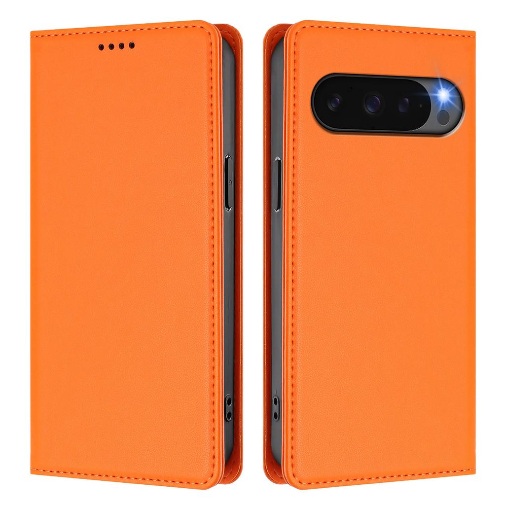For Google Pixel 10 Pro XL Leather Wallet Case Magnetic Closure RFID Blocking Phone Cover