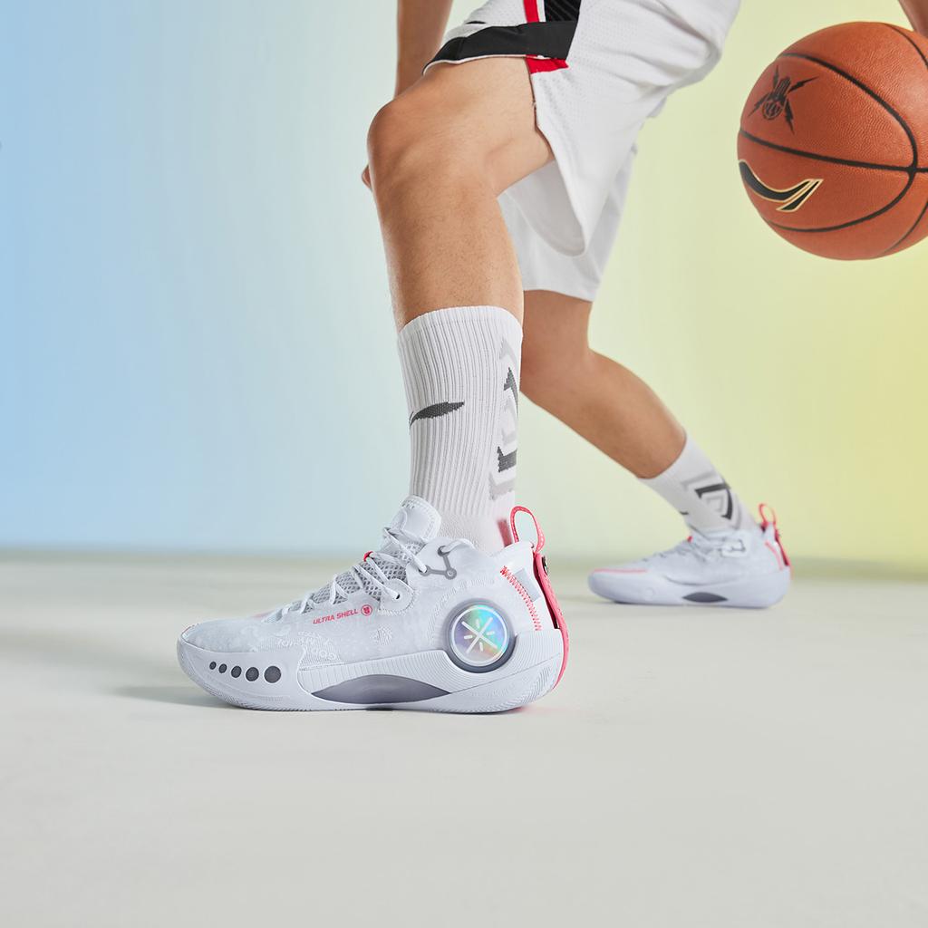 Баскетбольные кроссовки Li Ning Shadow 3 Mid top Мужские Стандартные Белые ABPT065-1