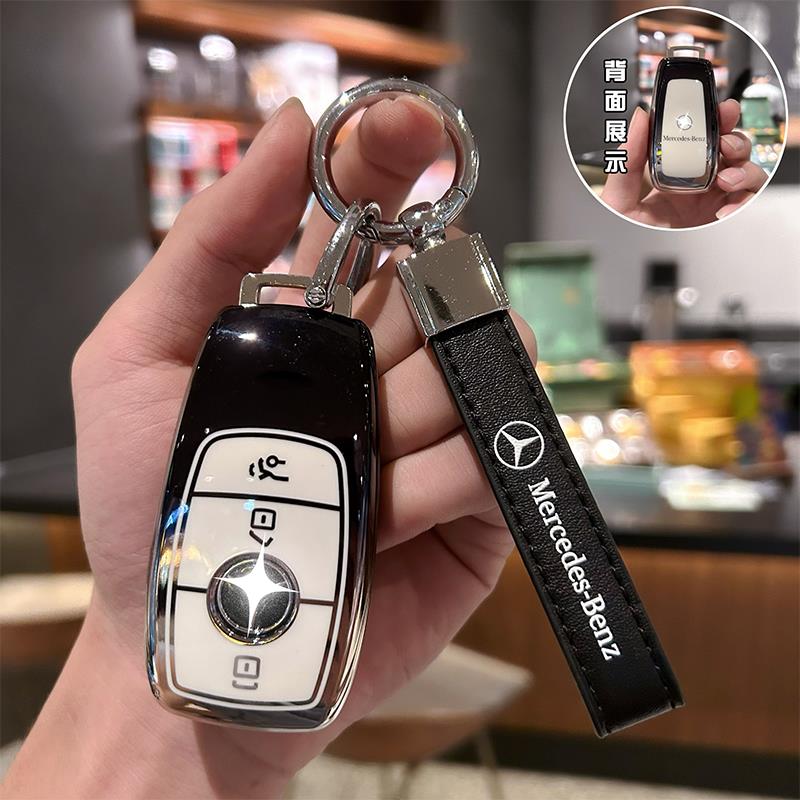 Fashion Car Remote Key Case Cover Shell For Mercedes Benz A C E S G Class GLC CLE CLA GLB GLS W177 W205 W213 W222 X167 AMG a1