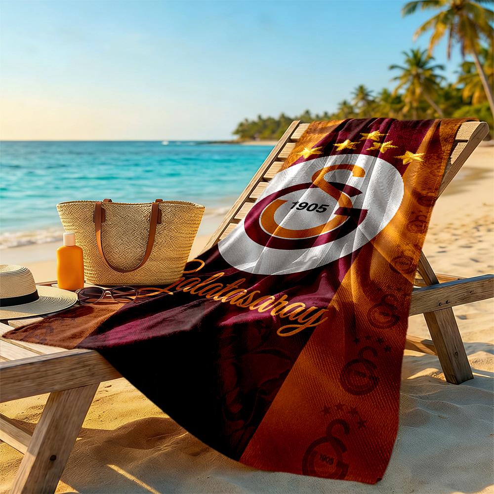 Galatasaray Beach Towel Super Soft & Absorbent Comfortable Lightweight