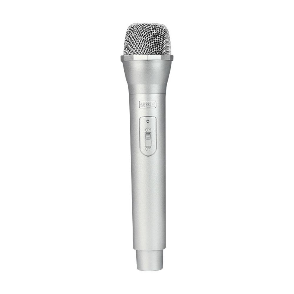 Realistic Prop Microphone Singing Practice Kids Microphone Toy Fake Prop Mic For Karaoke