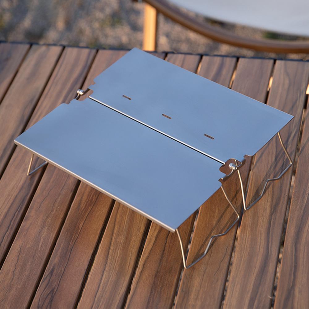 Ti барбекю складной костер барбекю стол кемпинг гриль стол для пикника на открытом воздухе рюкзак