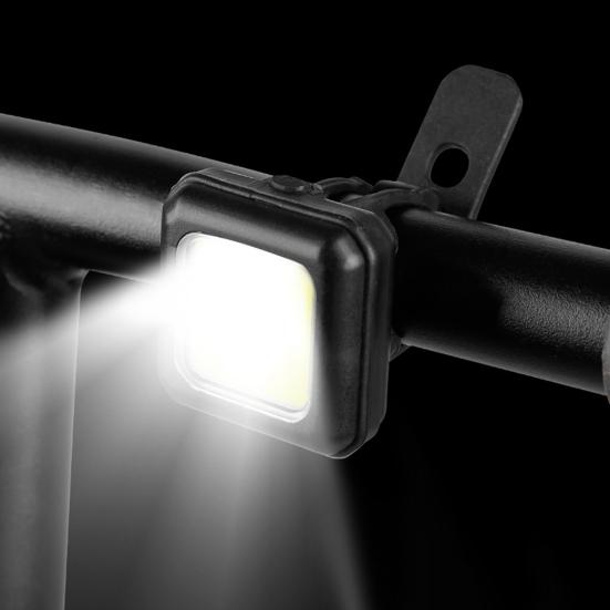 Велосипедный фонарь, перезаряжаемый через USB, ультра яркий передний фонарик, сигнальная лампа для ночной езды на горном велосипеде